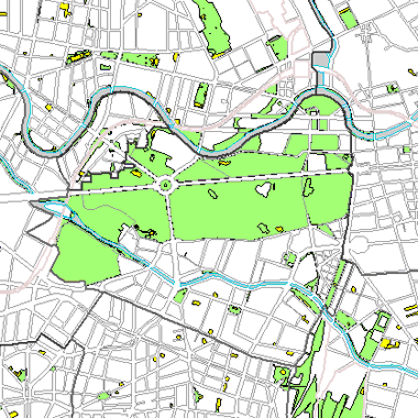 Vorschaugrafik zu Datensatz 'Grünanlagenbestand Berlin (einschließlich der öffentlichen Spielplätze)'