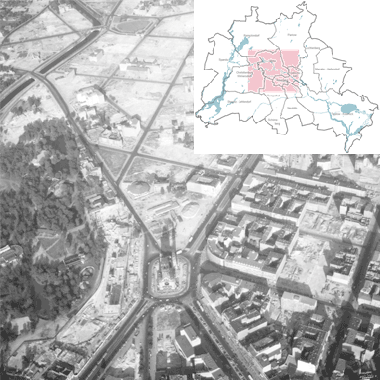 Vorschaugrafik zu Datensatz 'Luftbilder 1954, Schrägaufnahmen'
