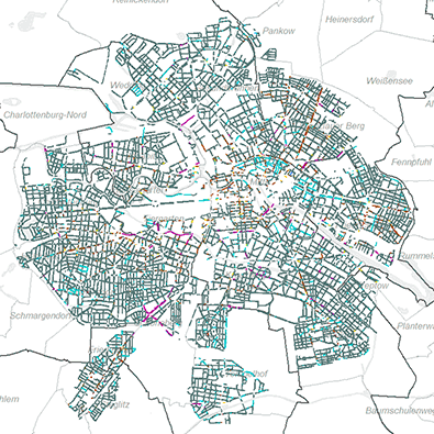 Vorschaugrafik zu Datensatz 'Straßenparkplätze innerhalb des Berliner S-Bahnringes'