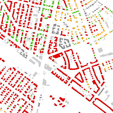 Vorschaugrafik zu Datensatz 'Gebäudeeignung für ein zentrales oder dezentrales Wärmeversorgungssystem - [WMS]'