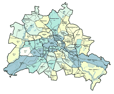Vorschaugrafik zu Datensatz 'Wohnatlas Berlin - Umgewandelte Wohnungen 2005 - 2010 pro 1.000 Wohnungen'