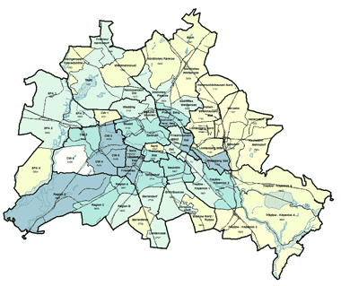 Vorschaugrafik zu Datensatz 'Wohnatlas Berlin - Wohnungsverkäufe 2005 - 2010 pro 1.000 Wohnungen'
