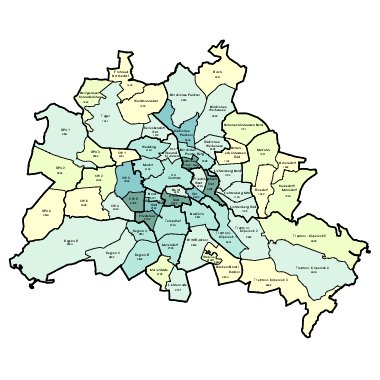 Vorschaugrafik zu Datensatz 'Wohnatlas Berlin - Umgewandelte Wohnungen 2020 von Miet- in Eigentumswohnungen'