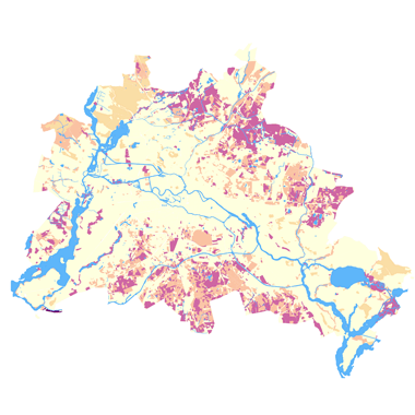 Vorschaugrafik zu Datensatz 'Filtervermögen der Böden 2015 (Umweltatlas)'