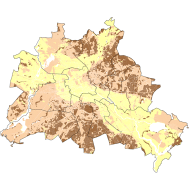 Vorschaugrafik zu Datensatz 'Puffer- und Filterfunktion der Böden 2020 (Umweltatlas) - [WMS]'