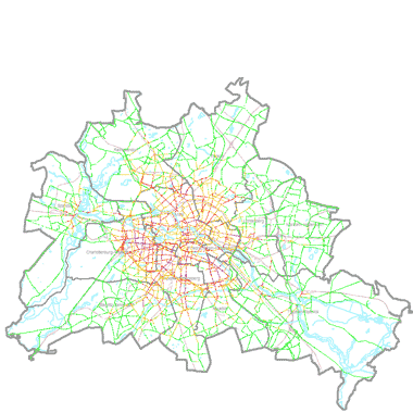 Vorschaugrafik zu Datensatz 'Verkehrsbedingte Luftbelastung im Straßenraum 2015 und 2020 (Umweltatlas)'