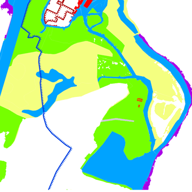 Vorschaugrafik zu Datensatz 'Hochwasserrisikokarten (Umweltatlas) - [WMS]'