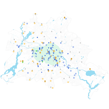 Vorschaugrafik zu Datensatz 'Langjährige Entwicklung der Luftqualität - Berliner Luftgütemessnetz - Standorte und Messdaten (Umweltatlas) - [WMS]'