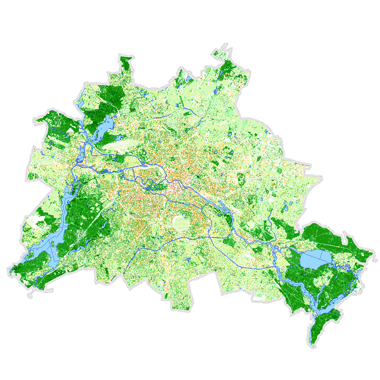 Vorschaugrafik zu Datensatz 'Gebäude- und Vegetationshöhen 2009/2010 (Umweltatlas)'